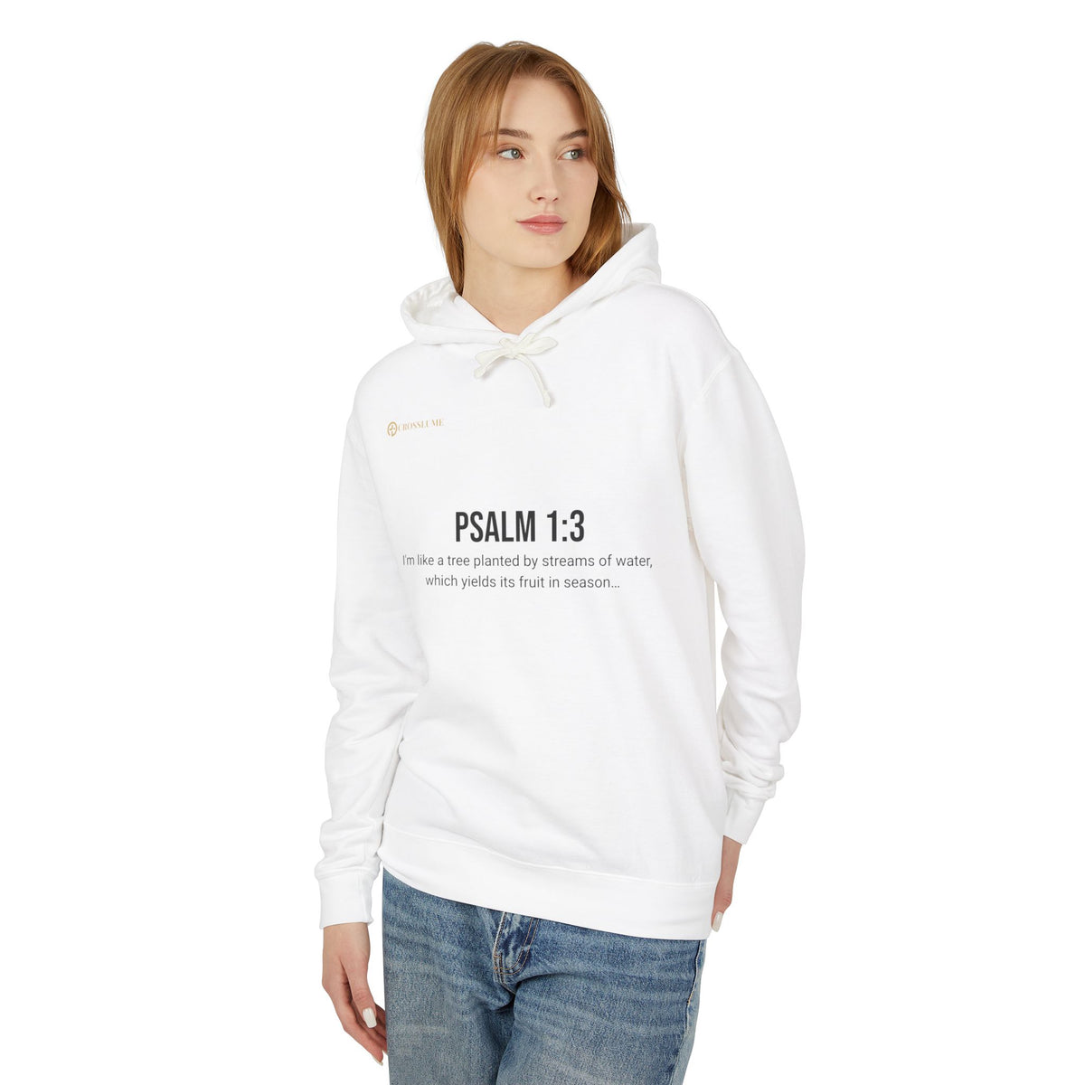 Psalm 1:3 Hoodie — Tree Planted by Streams Christian Sweatshirt