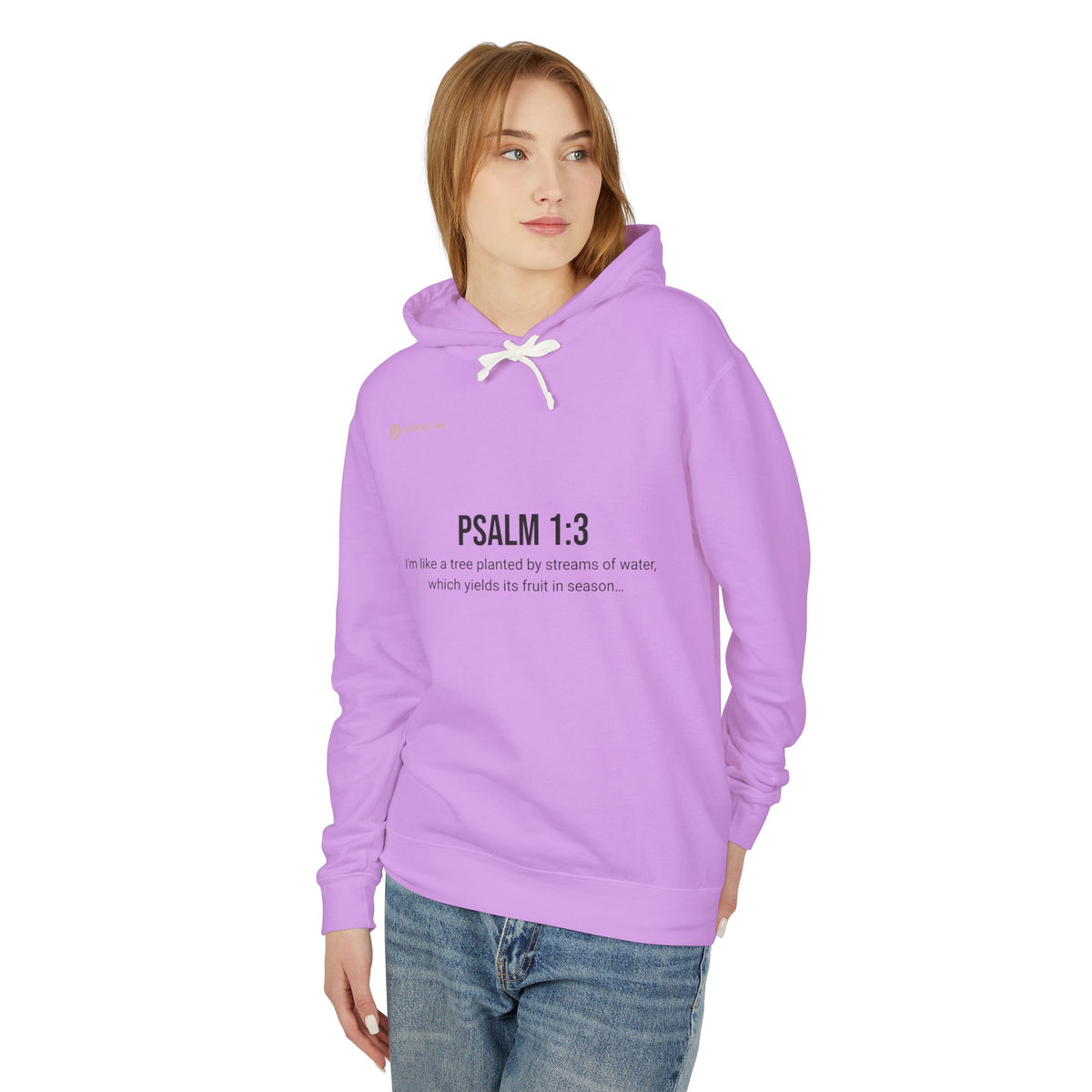 Psalm 1:3 Hoodie — Tree Planted by Streams Christian Sweatshirt