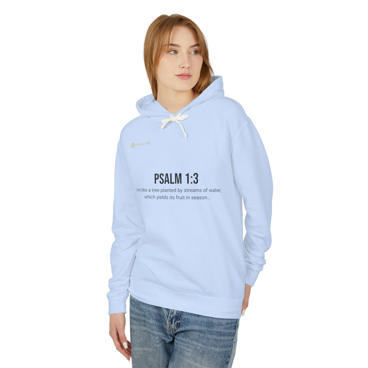 Psalm 1:3 Hoodie — Tree Planted by Streams Christian Sweatshirt