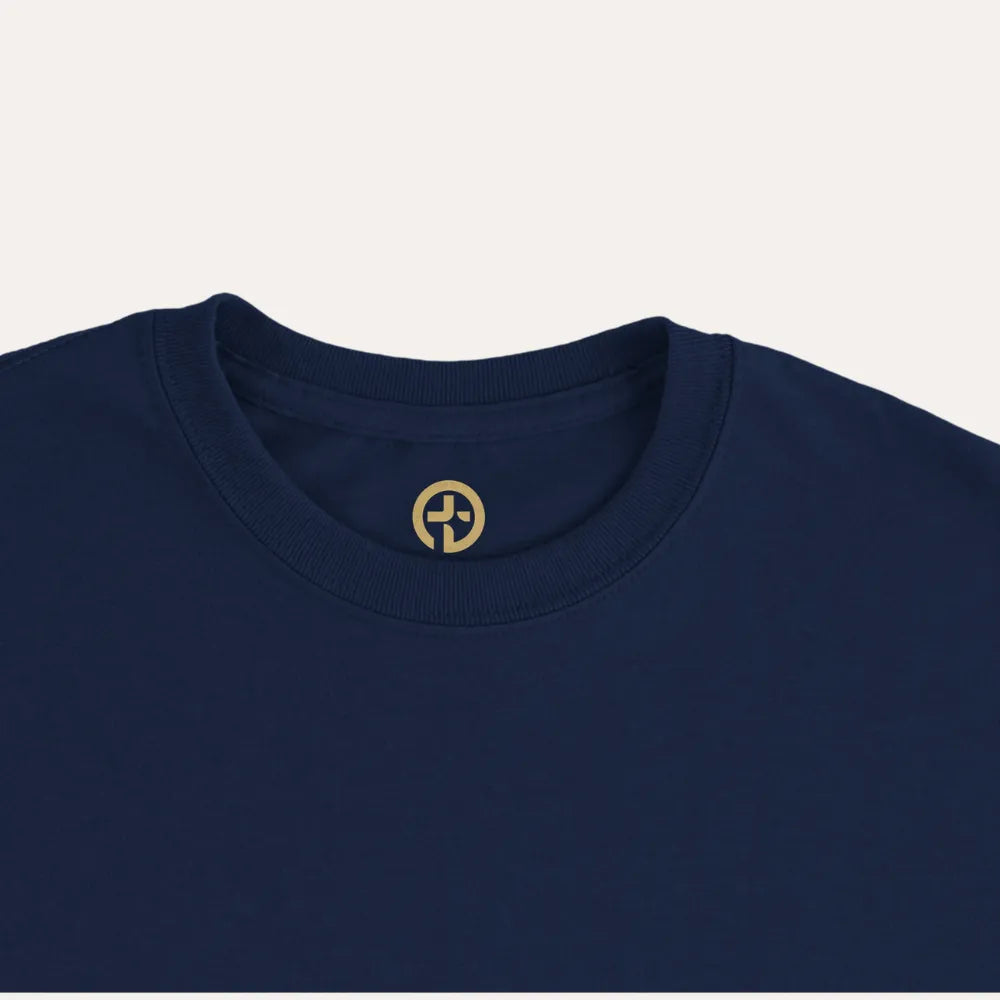 “Not a Sunday But SONday" Men Christian Tee – Gold Lettering