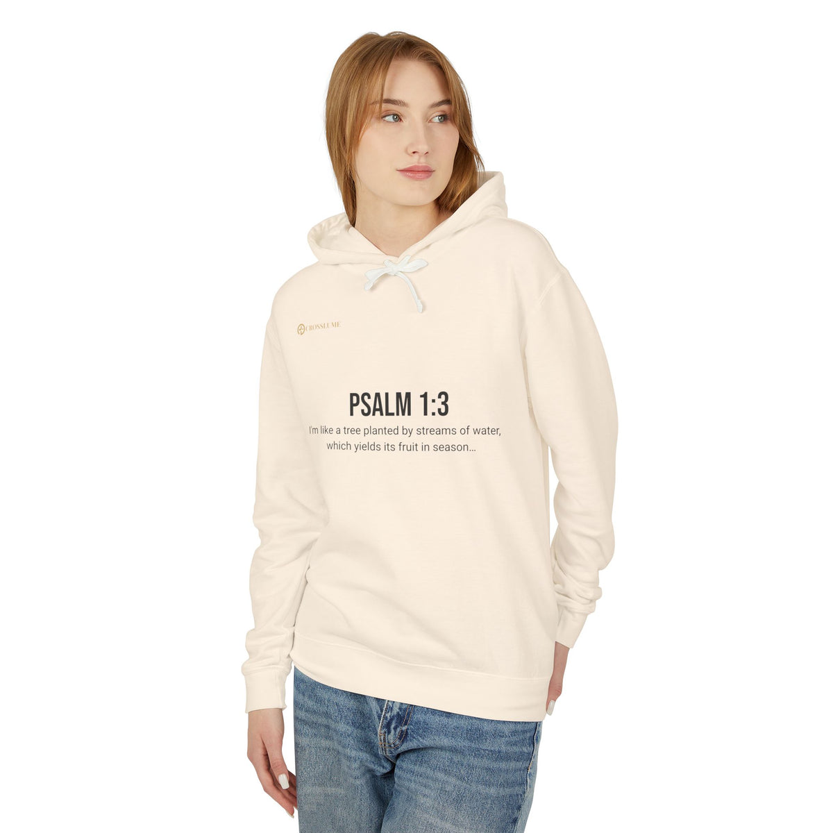 Psalm 1:3 Hoodie — Tree Planted by Streams Christian Sweatshirt