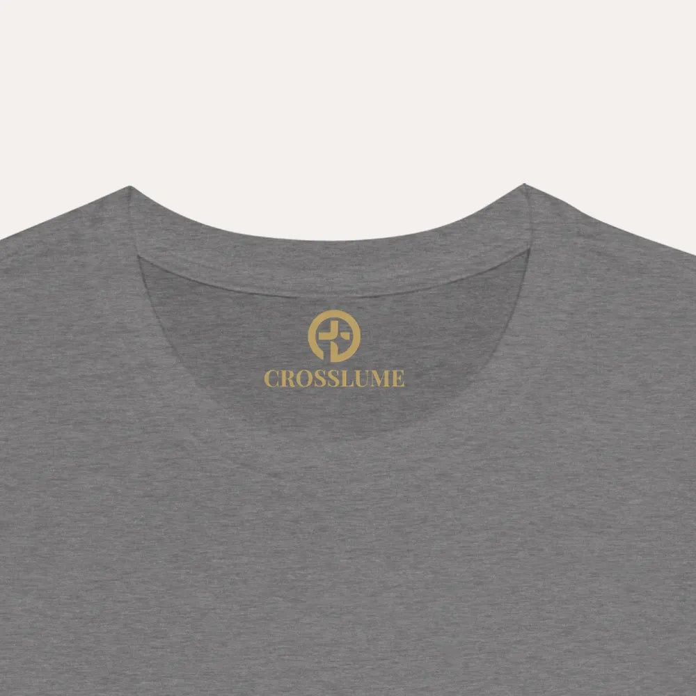 “Not a Sunday But SONday” Women’s Premium Christian Tee – Gold Lettering