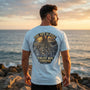 "Trust His Timing" T-Shirt For Him — John 21:6 Christian Faith Tee