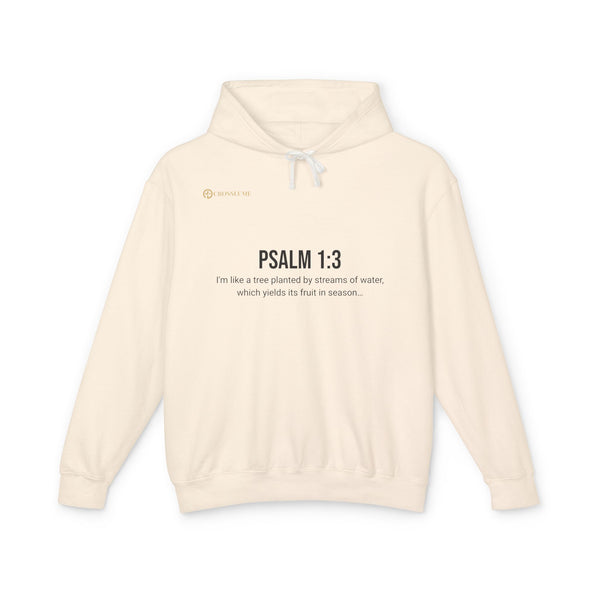 Psalm 1:3 Hoodie — Tree Planted by Streams Christian Sweatshirt