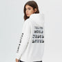 Jesus Saves Hoodie — Christian Faith Graphic Pullover (Tell the World)