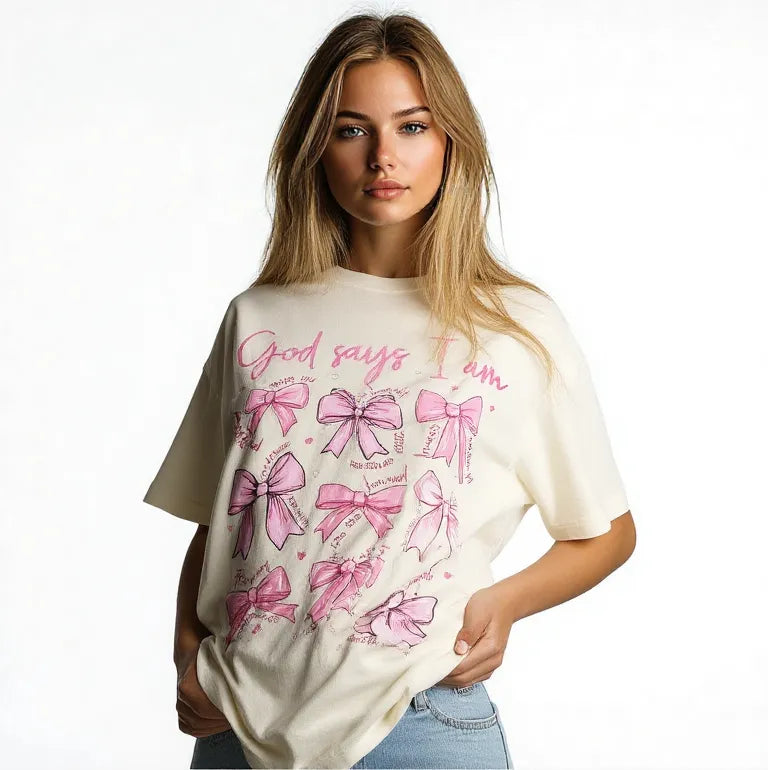 God Says I Am – Christian Valentine T-Shirt