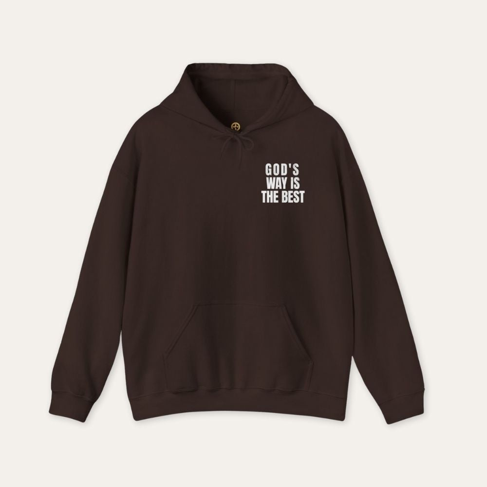 God's Way Is The Best Hoodie — Christian Faith Inspirational Pullover