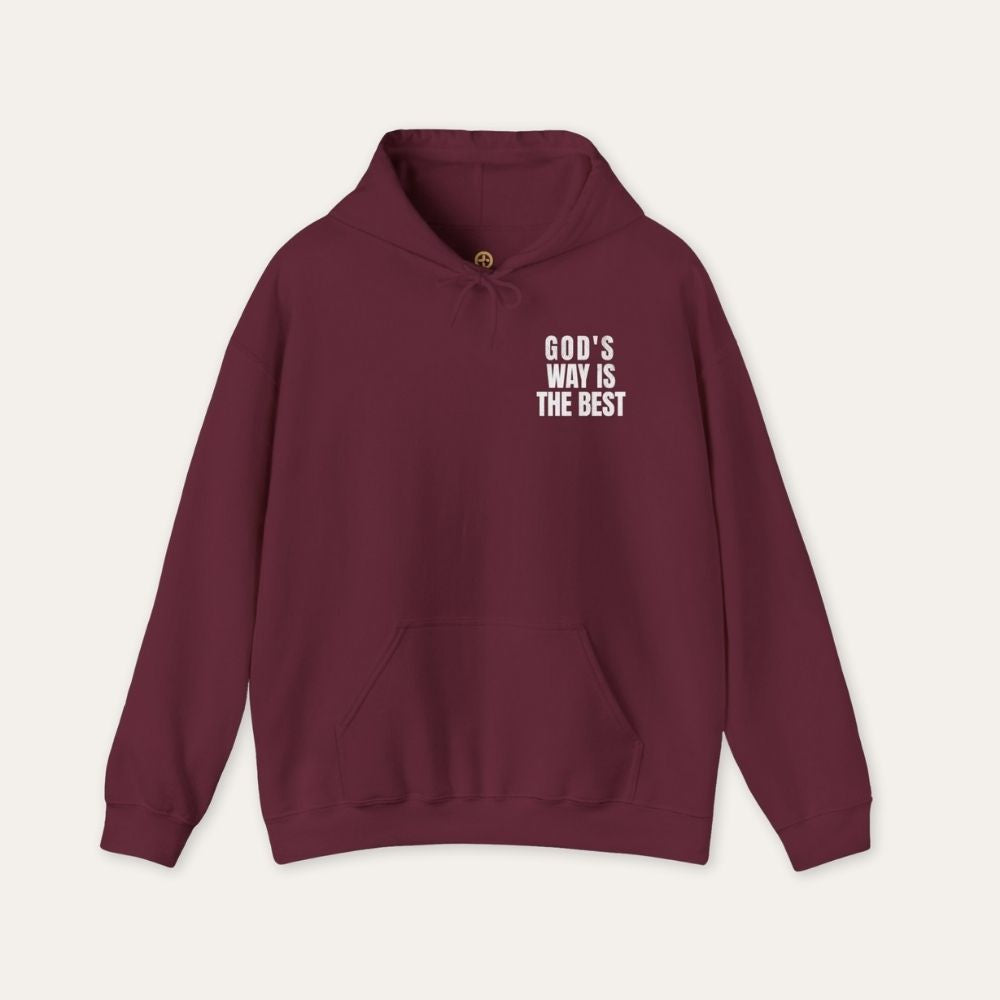 God's Way Is The Best Hoodie — Christian Faith Inspirational Pullover