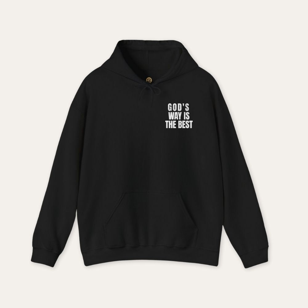 God's Way Is The Best Hoodie — Christian Faith Inspirational Pullover