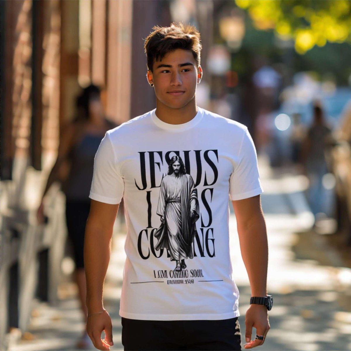 Jesus Is Coming – Revelation 22:20 Christian T-Shirt