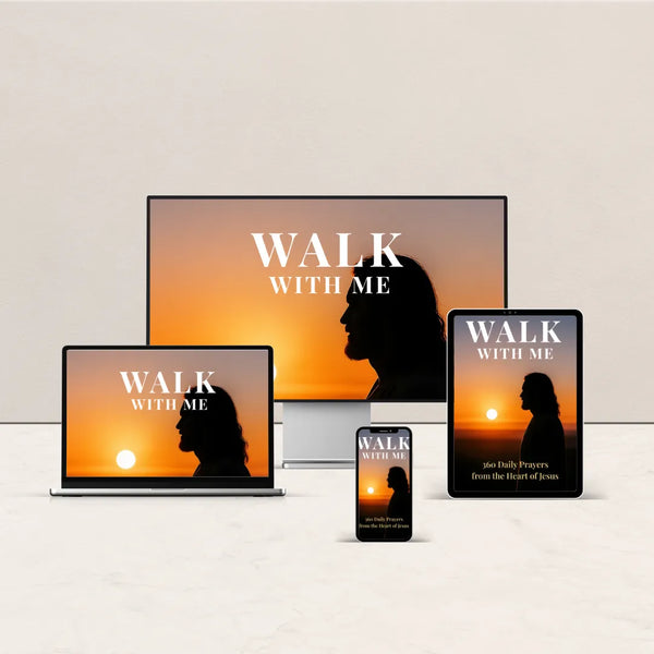 Walk With Me – 360 Daily Prayers from the Heart of Jesus