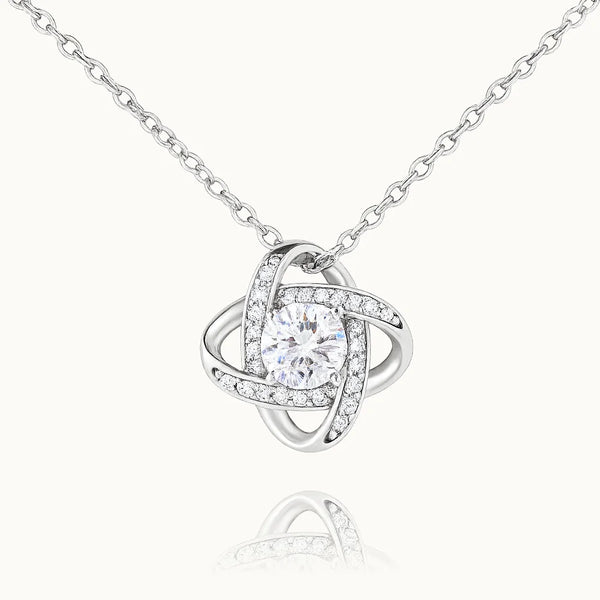 Divine Embrace – Faith Knot Necklace