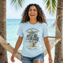 Stay Salty Palm T-Shirt For Her — Matthew 5:13 Christian Coastal Tee