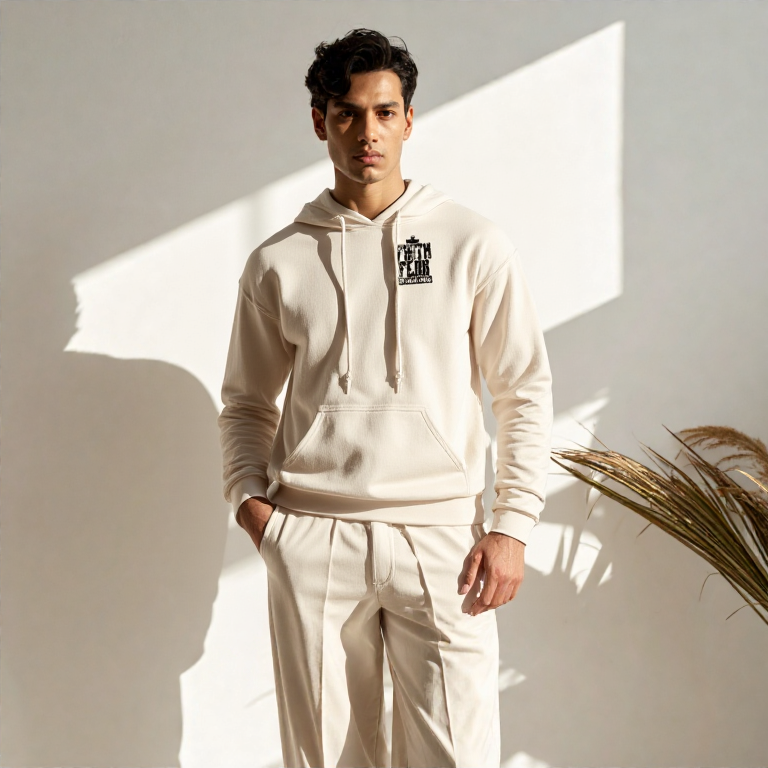 Faith Over Fear Christian Faith Hoodie – Soft Blend Heavyweight Comfort