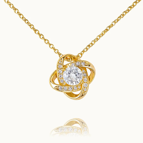 Divine Embrace – Faith Knot Necklace